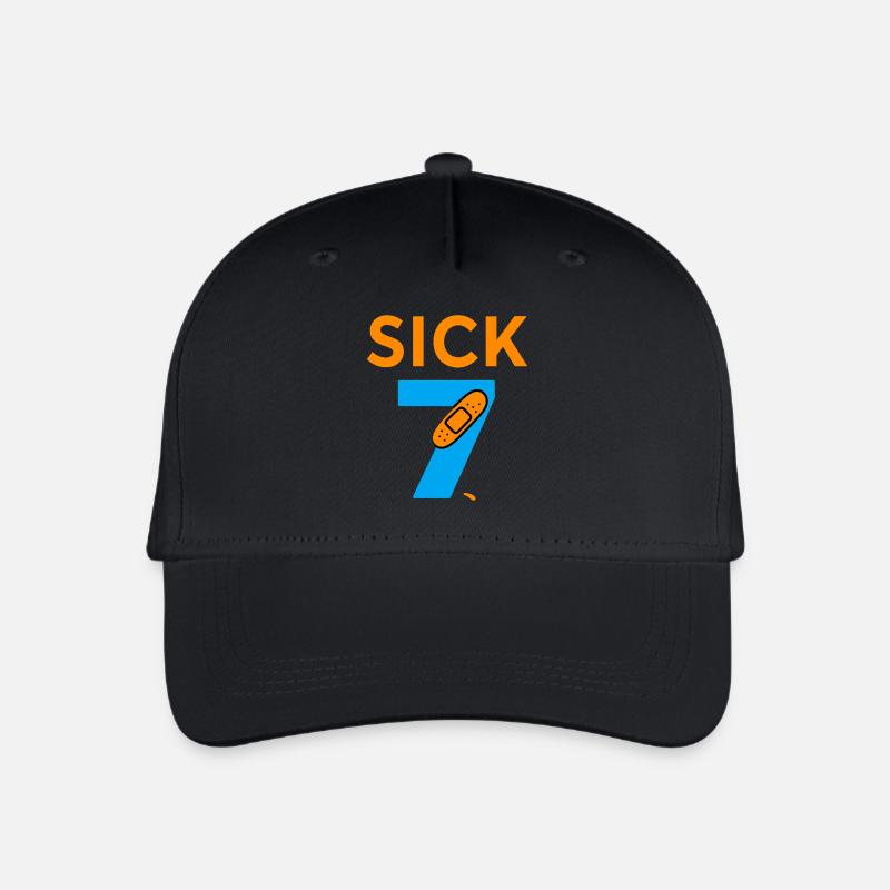 Sick Seven Meme Tee Six Seven - Organic Kids’ Baseball Cap - black