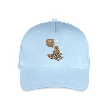 Leb, Kuchen! Winter Gingerbread Duo - Kinder Bio Basecap - Hellblau - Vorne