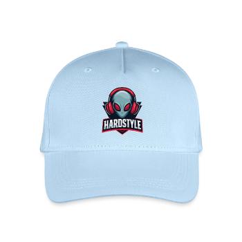 HARDSTYLE Alien Headphone Motif - Casquette de baseball bio Enfant - bleu clair - Devant