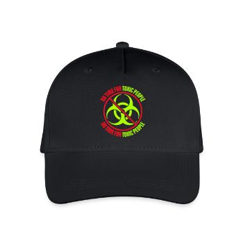 No Time Toxic People Boundaries Self Care Saying - Organic Kids’ Baseball Cap - black - Front