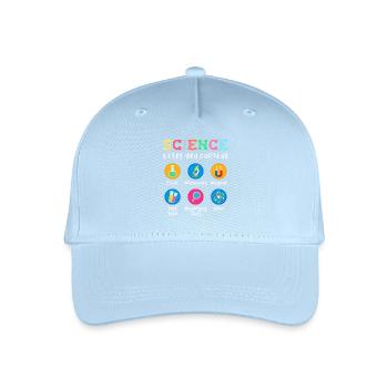 Wissenschaft macht neugierig - Kinder Bio Basecap - Hellblau - Vorne