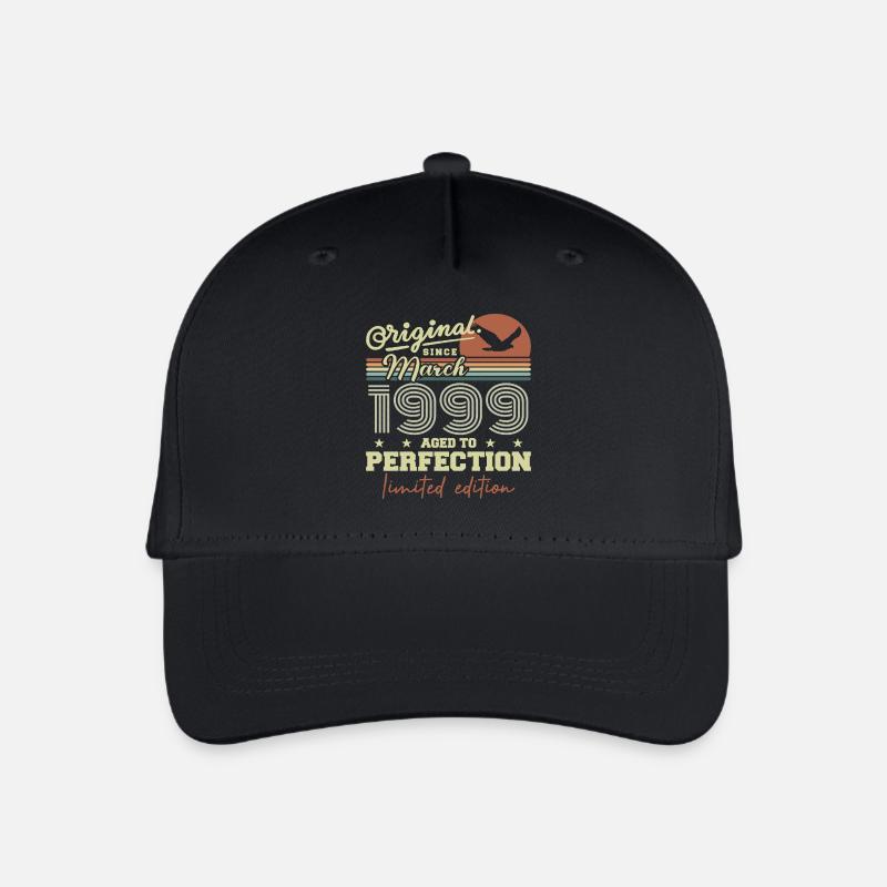 Anniversaire Mars 1999 - Casquette de baseball bio Enfant - noir