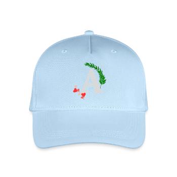 A - Kinder Bio Basecap - Hellblau - Vorne