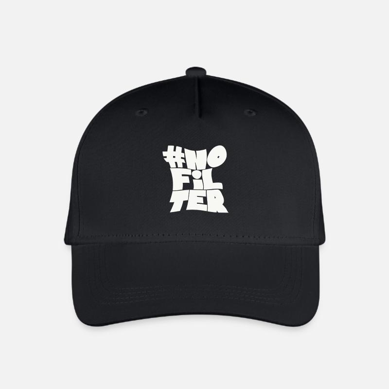 Pas de hashtag filtre - Casquette de baseball bio Enfant - noir