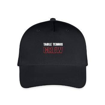 Table Tennis Crew - Kinder Bio Basecap - Schwarz - Vorne