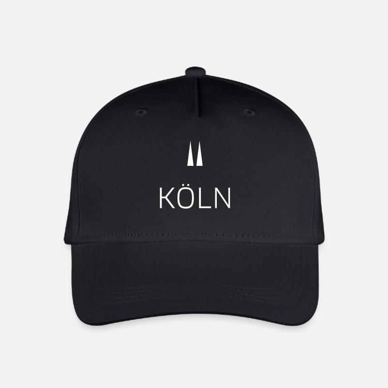 Köln - Kinder Bio Basecap - Schwarz
