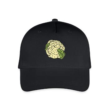 Veganer Vegetarier Tierschutz Geschenkidee - Kinder Bio Basecap - Schwarz - Vorne