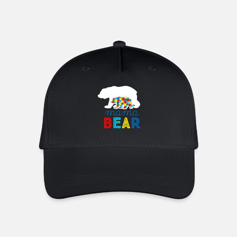 Autismus Autist ADHS Mutter Mama Asperger Geschenk - Kinder Bio Basecap - Schwarz