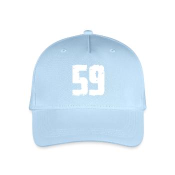 59 Number Vintage - Organic Kids’ Baseball Cap - light blue - Front