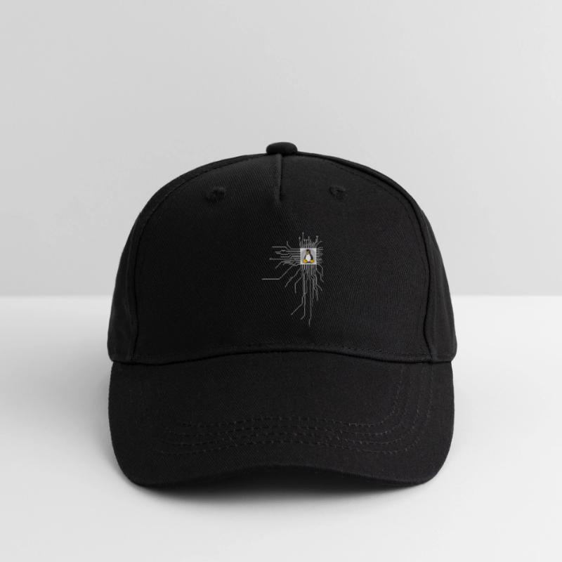 platine Pinguin Core Herz Computer pc Nerd program Kinder Bio Basecap