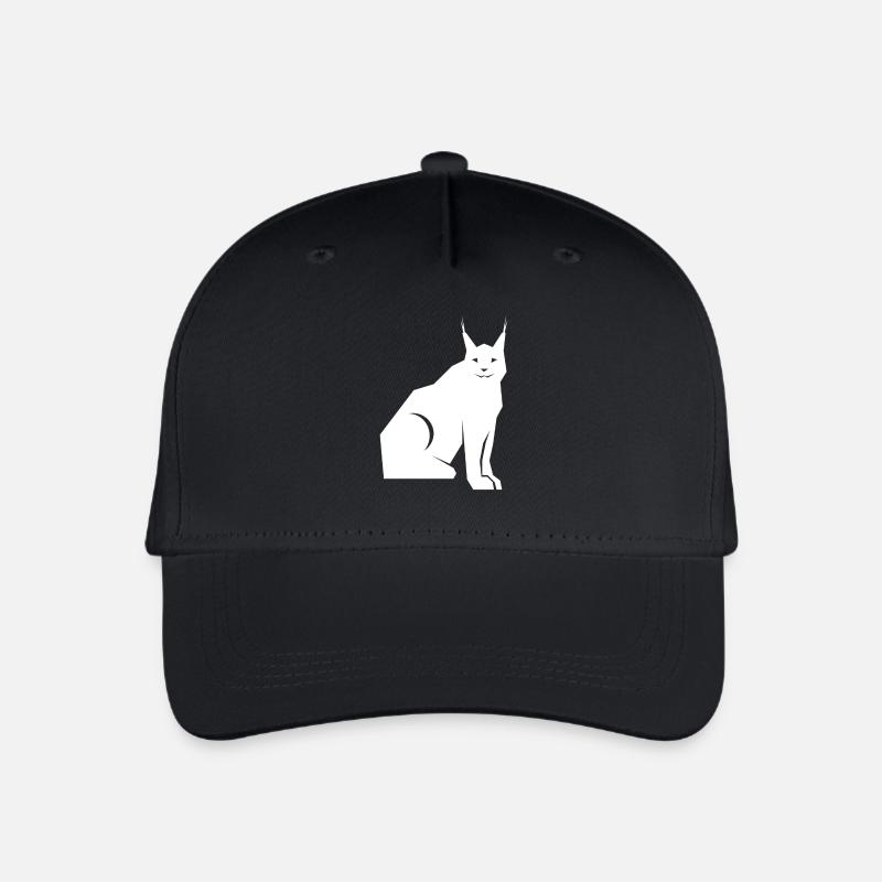 luchs - Kinder Bio Basecap - Schwarz