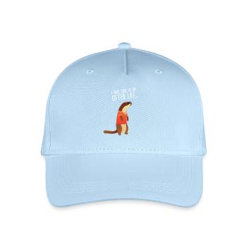 I Was Cool In An Otter Life - Casquette de baseball bio Enfant - bleu clair - Devant
