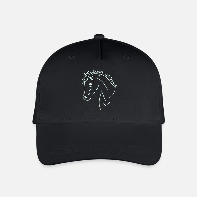 Horsehead - Casquette de baseball bio Enfant - noir