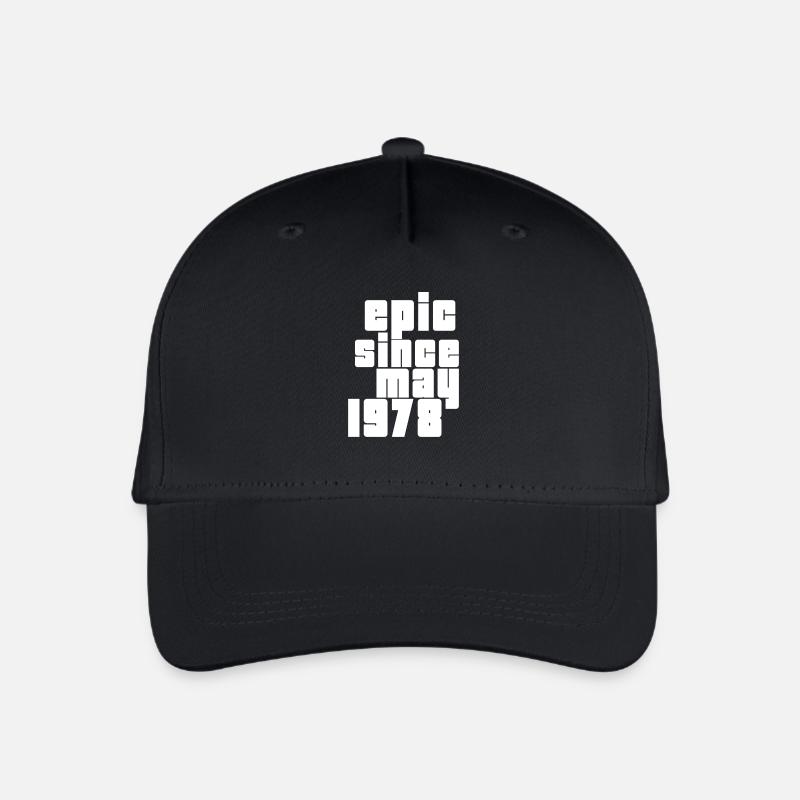 epic since may 1978 - Organic Kids’ Baseball Cap - black