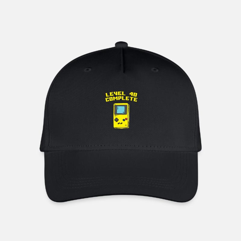 Level 40 Complete - Kinder Bio Basecap - Schwarz
