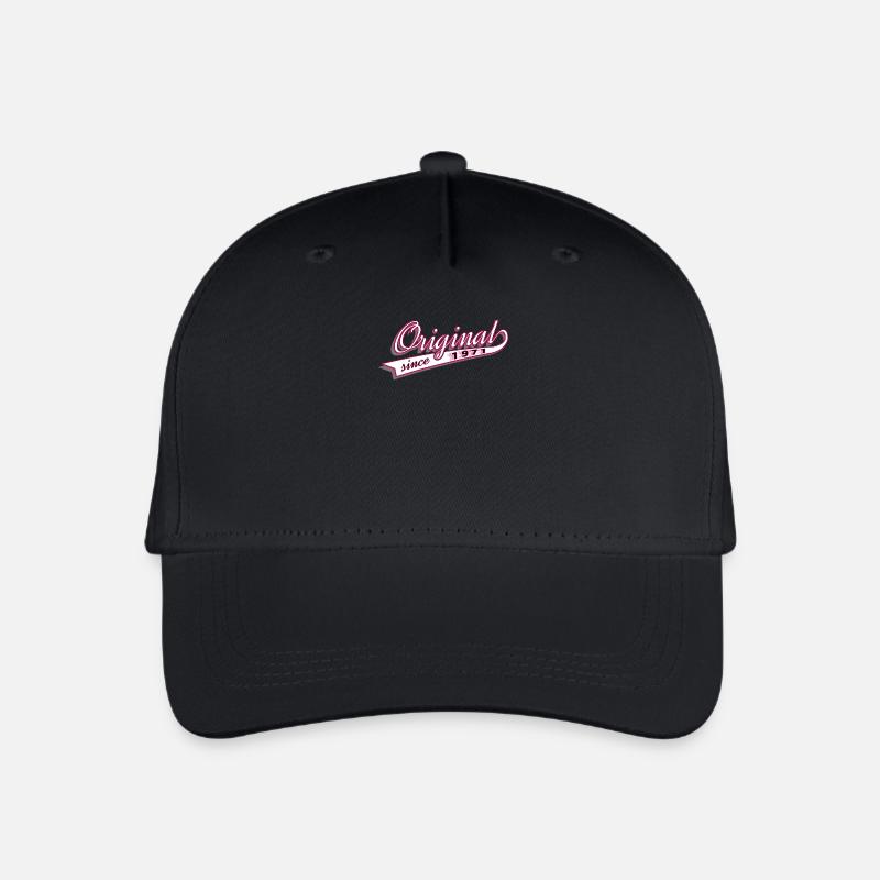 Original since 1971 Geschenk, Geschenkidee, Gift - Kinder Bio Basecap - Schwarz