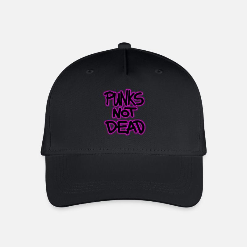 punks not dead - Kinder Bio Basecap - Schwarz