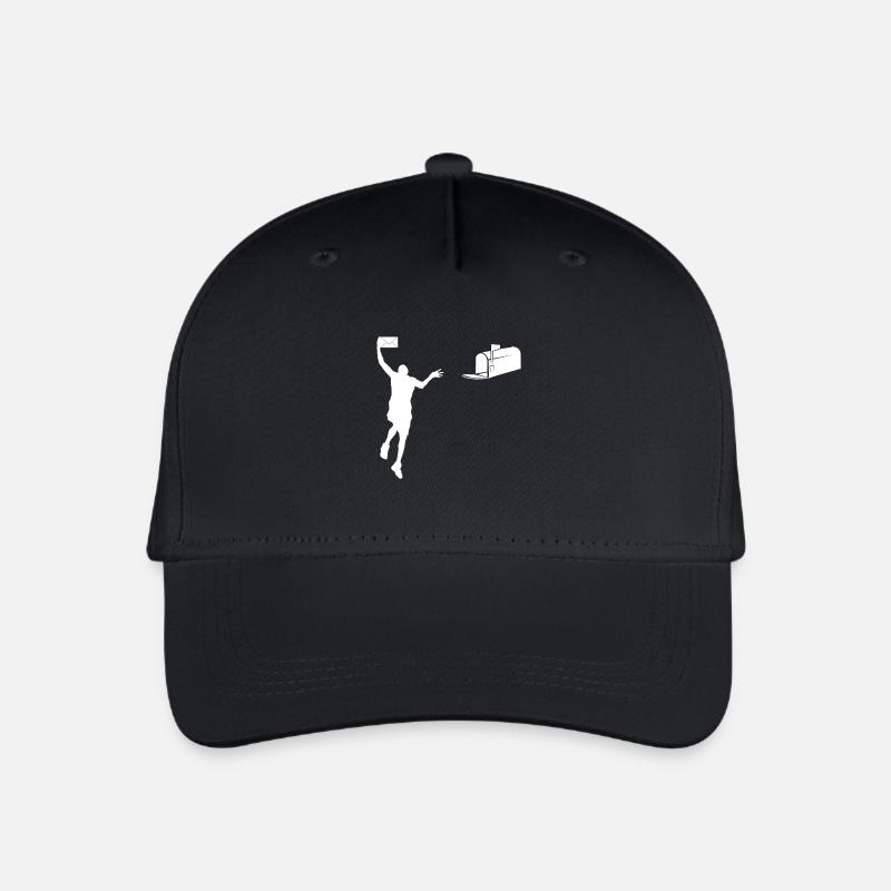 Dunking Post - Kinder Bio Basecap - Schwarz