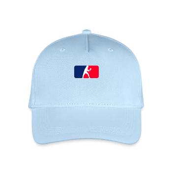 Table tennis blue white red streetwear - Organic Kids’ Baseball Cap - light blue - Front