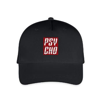 Psycho design - Organic Kids’ Baseball Cap - black - Front