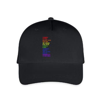Science is Real - LGBT - Organic Kids’ Baseball Cap - black - Front