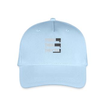English Teacher Grammar There are They They - Organic Kids’ Baseball Cap - light blue - Front