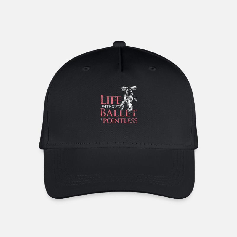 Ballett - Kinder Bio Basecap - Schwarz