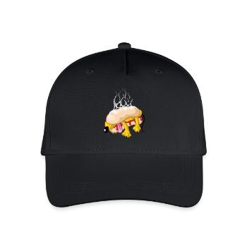 Hot dog - Kinder Bio Basecap - Schwarz - Vorne