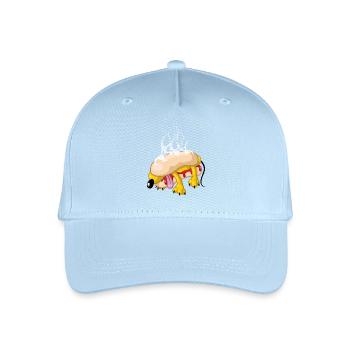 Hot-dog - Casquette de baseball bio Enfant - bleu clair - Devant