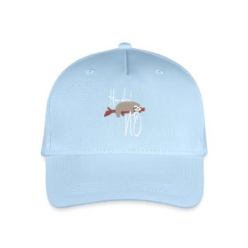 How About No / Sweet Sloth / How about No - Organic Kids’ Baseball Cap - light blue - Front
