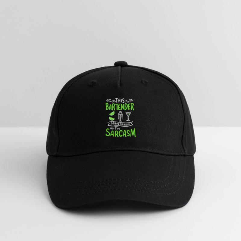 Bartender Funny Bartender Organic Kids’ Baseball Cap