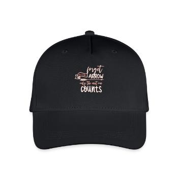 Tir à l’arc Sport - Casquette de baseball bio Enfant - noir - Devant