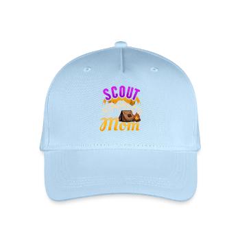 Pfadfinder Zelten Pfadfinderlager - Kinder Bio Basecap - Hellblau - Vorne