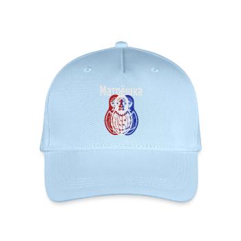 Matryoshka, Russian - Organic Kids’ Baseball Cap - light blue - Front