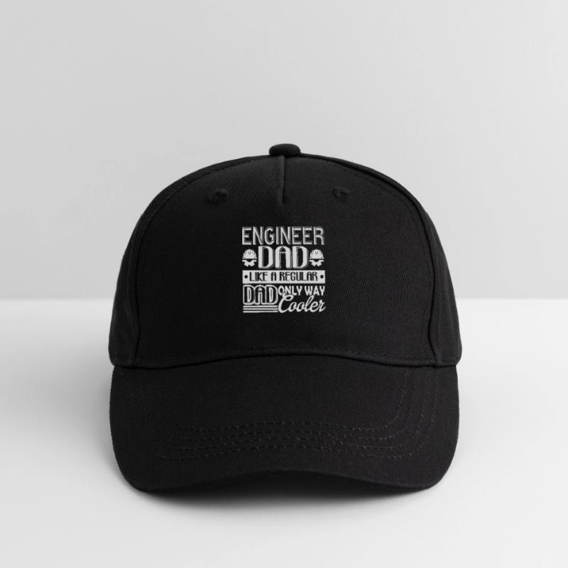 Engineer Engineer Dad Organic Kids’ Baseball Cap