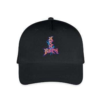 New York graffiti - Organic Kids’ Baseball Cap - black - Front