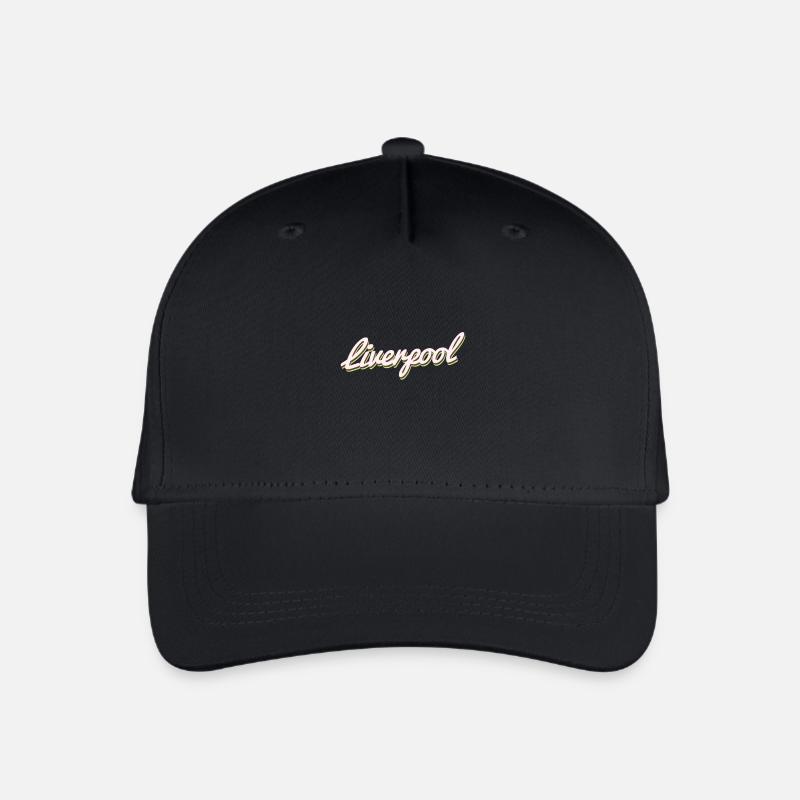 Liverpool - Organic Kids’ Baseball Cap - black