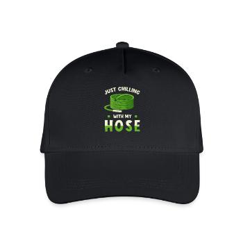 Garden gardener saying funny - Organic Kids’ Baseball Cap - black - Front