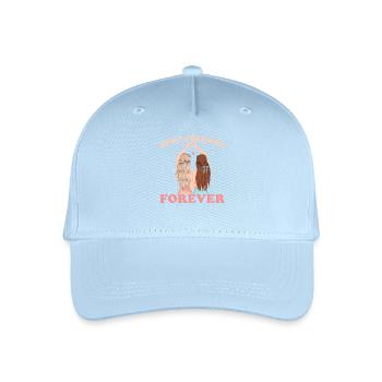 Best Friends forever - Kinder Bio Basecap - Hellblau - Vorne