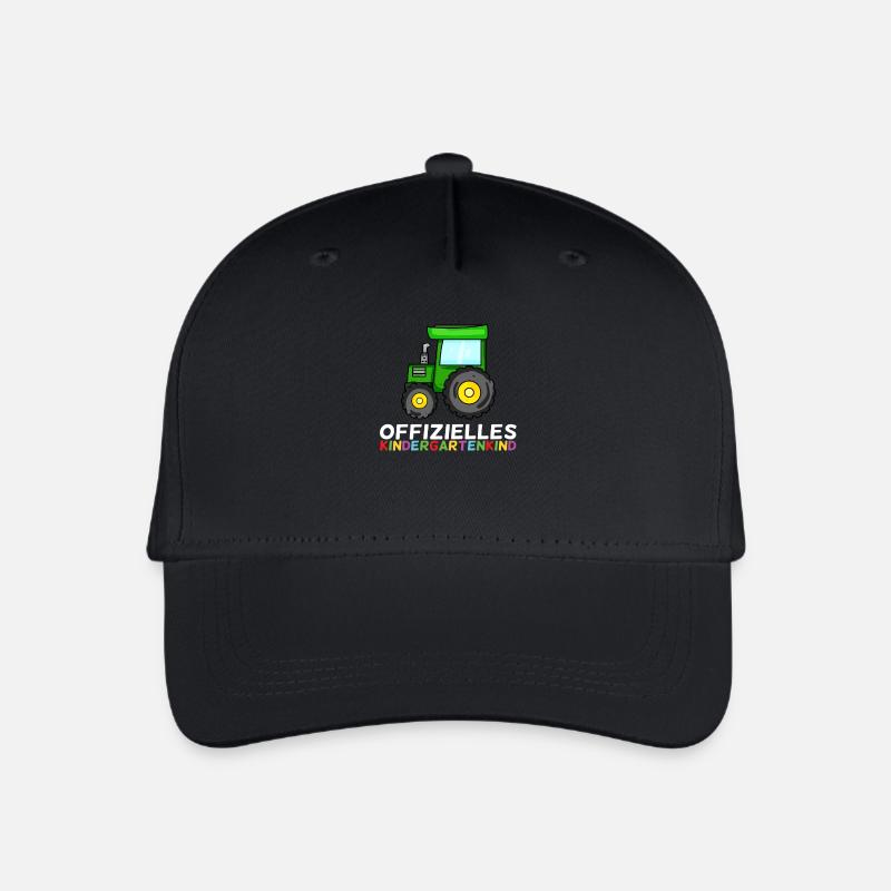 Kindergarten Kindergartenkind - Kinder Bio Basecap - Schwarz