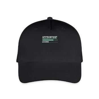 Comptable - Casquette de baseball bio Enfant - noir - Devant