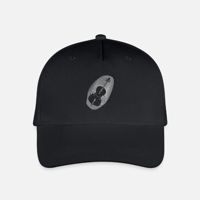 Musique Violoncelle Musique classique Empreinte - Casquette de baseball bio Enfant - noir