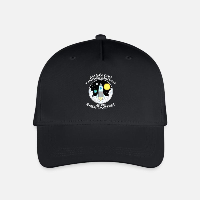 Kindergartenkind 2021 Kindergarten Geschenk - Kinder Bio Basecap - Schwarz