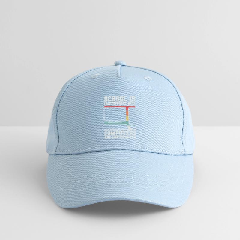 Computer Programmierer Kinder Bio Basecap