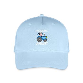 Nachwuchs Landwirt Traktor Geschenk - Kinder Bio Basecap - Hellblau - Vorne