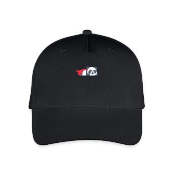Panda Superhéros - Casquette de baseball bio Enfant - noir - Devant