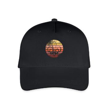 Camp scout de groupe scout - Casquette de baseball bio Enfant - noir - Devant