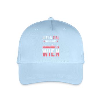 Wien - Kinder Bio Basecap - Hellblau - Vorne
