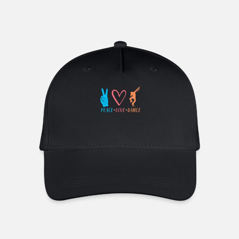 Tanzen Tänzer Geschenk - Kinder Bio Basecap - Schwarz