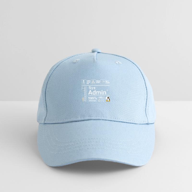 Sys Admin Penguin Computer Nerd pc Board cpu inh Organic Kids’ Baseball Cap